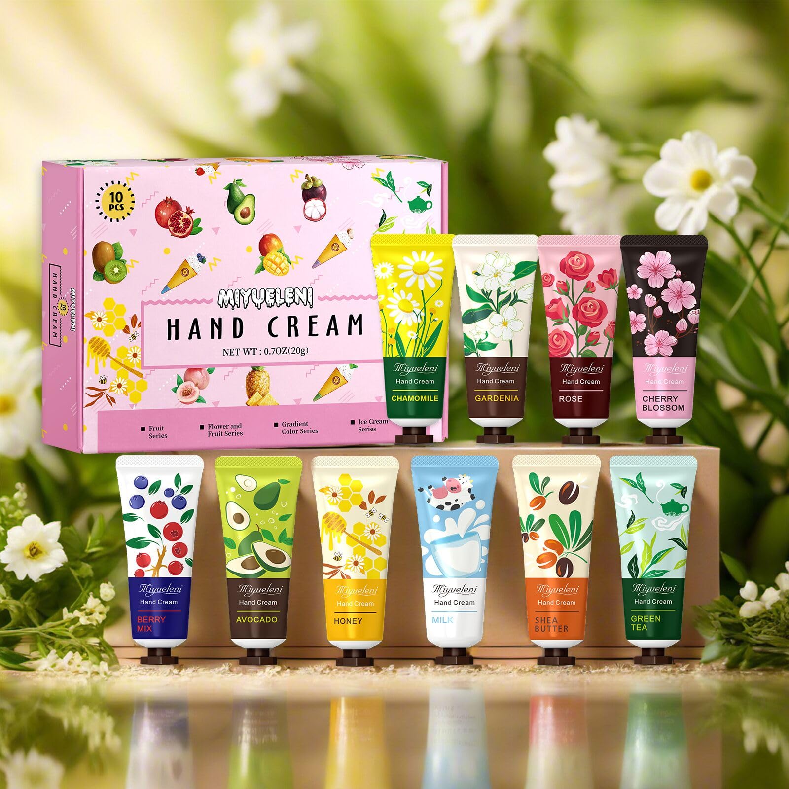 Amazon.com : MIYUELENI 10 Pack Hand Cream Gift Set, Mothers Day